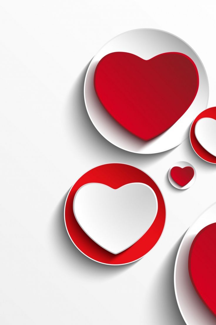 Minimalistic Hearts. Heart wallpaper, Wallpaper, Free HD wallpaper