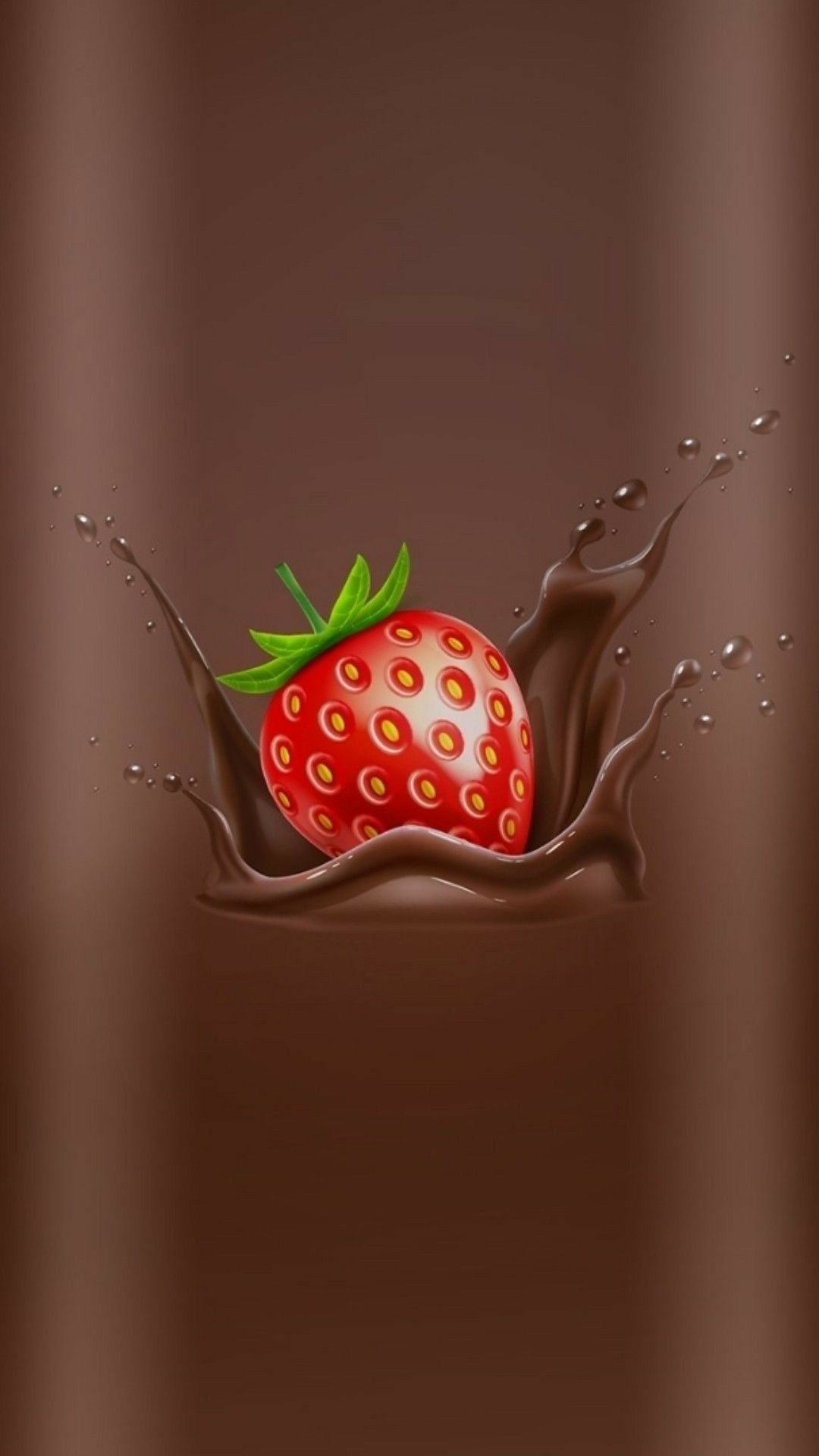 Chocolate Strawberry Wallpaper