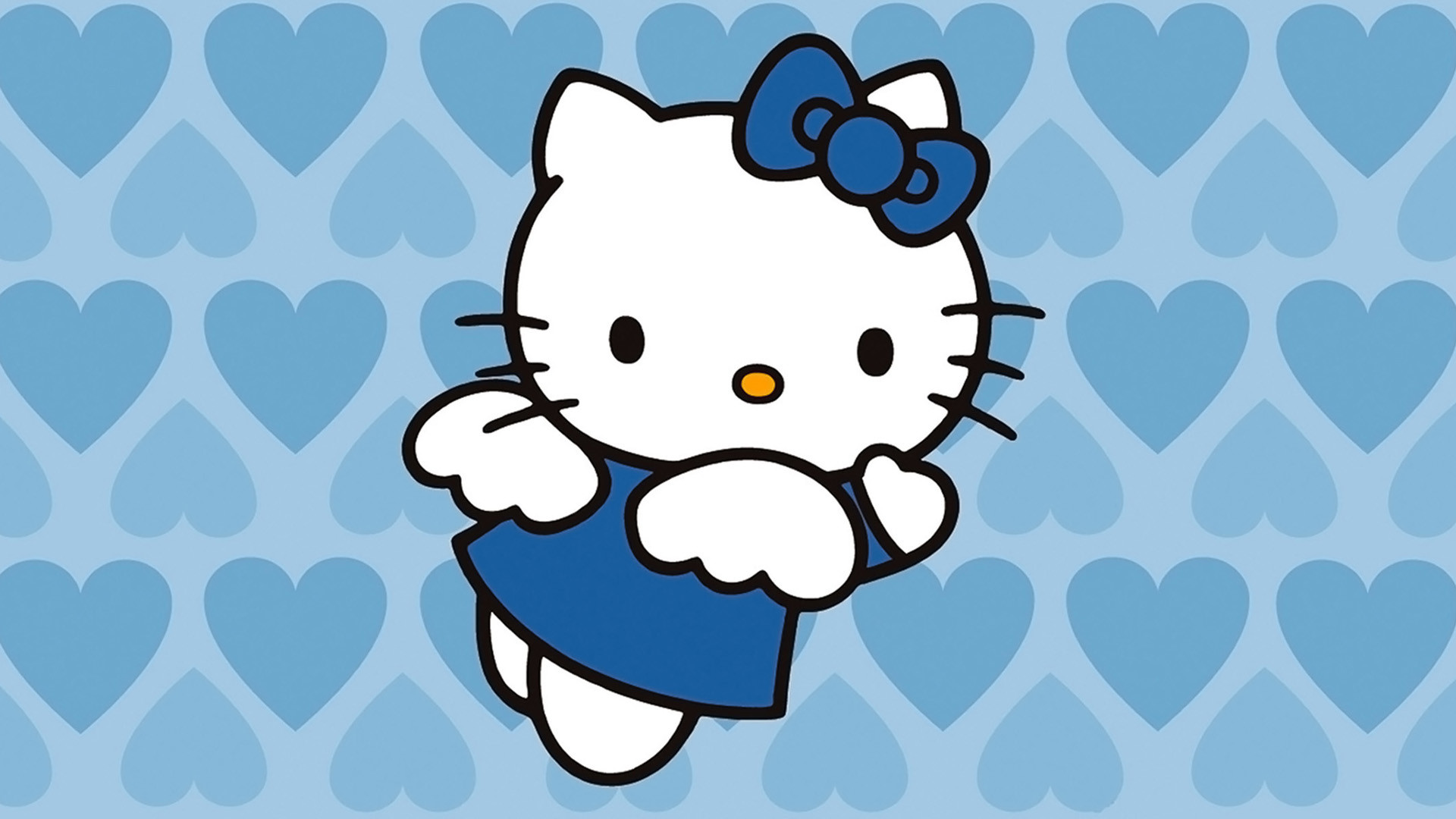 HD wallpaper Hello Kitty wallpaper Anime red illuminated glowing  backgrounds  Wallpaper Flare
