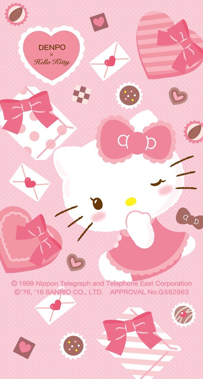 Aesthetic Hello Kitty Valentines Wallpapers - Wallpaper Cave