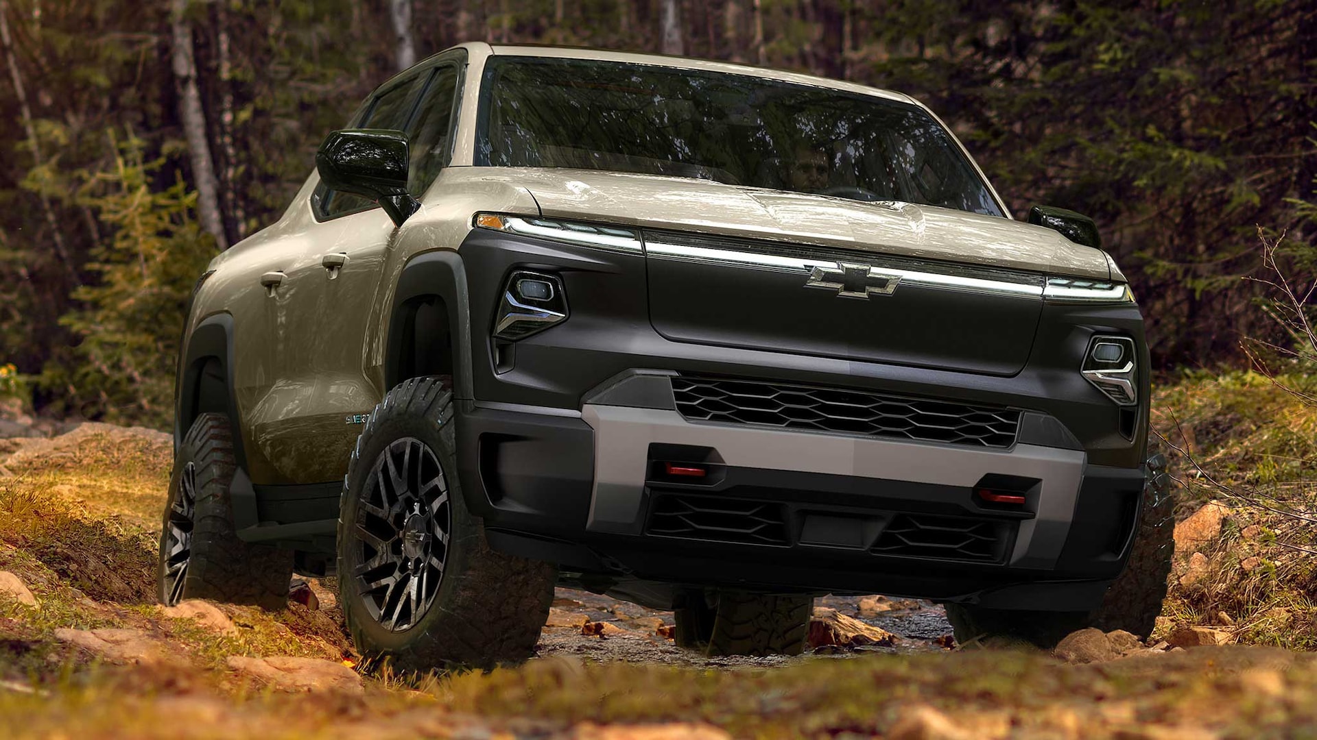 Chevy Silverado EV Trail Boss Off Road Model Breaks Cover!