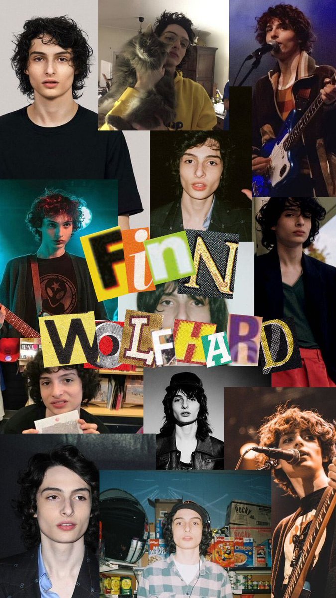 Honey Made A Finn Wolfhard Wallpaper!! Like Rt If U Save!! Also, My Dms Are Open If You Want Me To Make You Smth Like This But With Someone Different!!:))