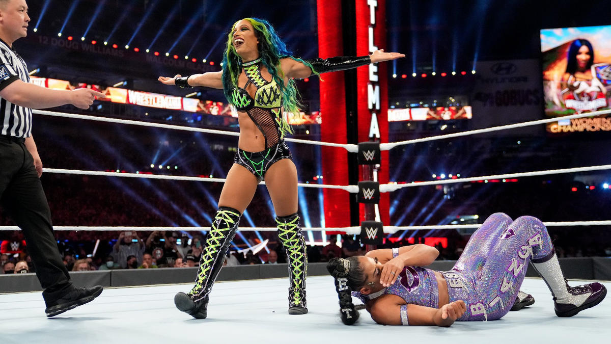 Sasha Banks vs. Bianca Belair - SmackDown Women's Championship Match: photo