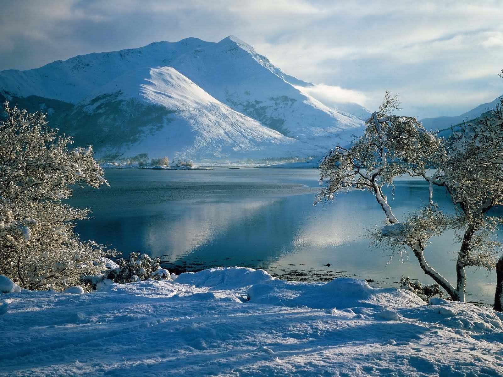 Scotland Winter Wallpaper