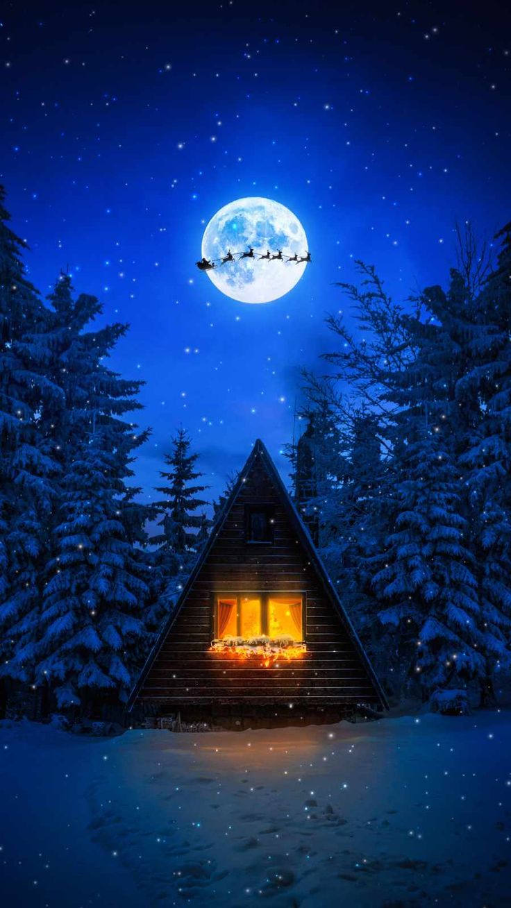 Merry Christmas House IPhone Wallpaper Wallpaper, iPhone Wallpaper. Christmas wallpaper ipad, Christmas wallpaper, Christmas house