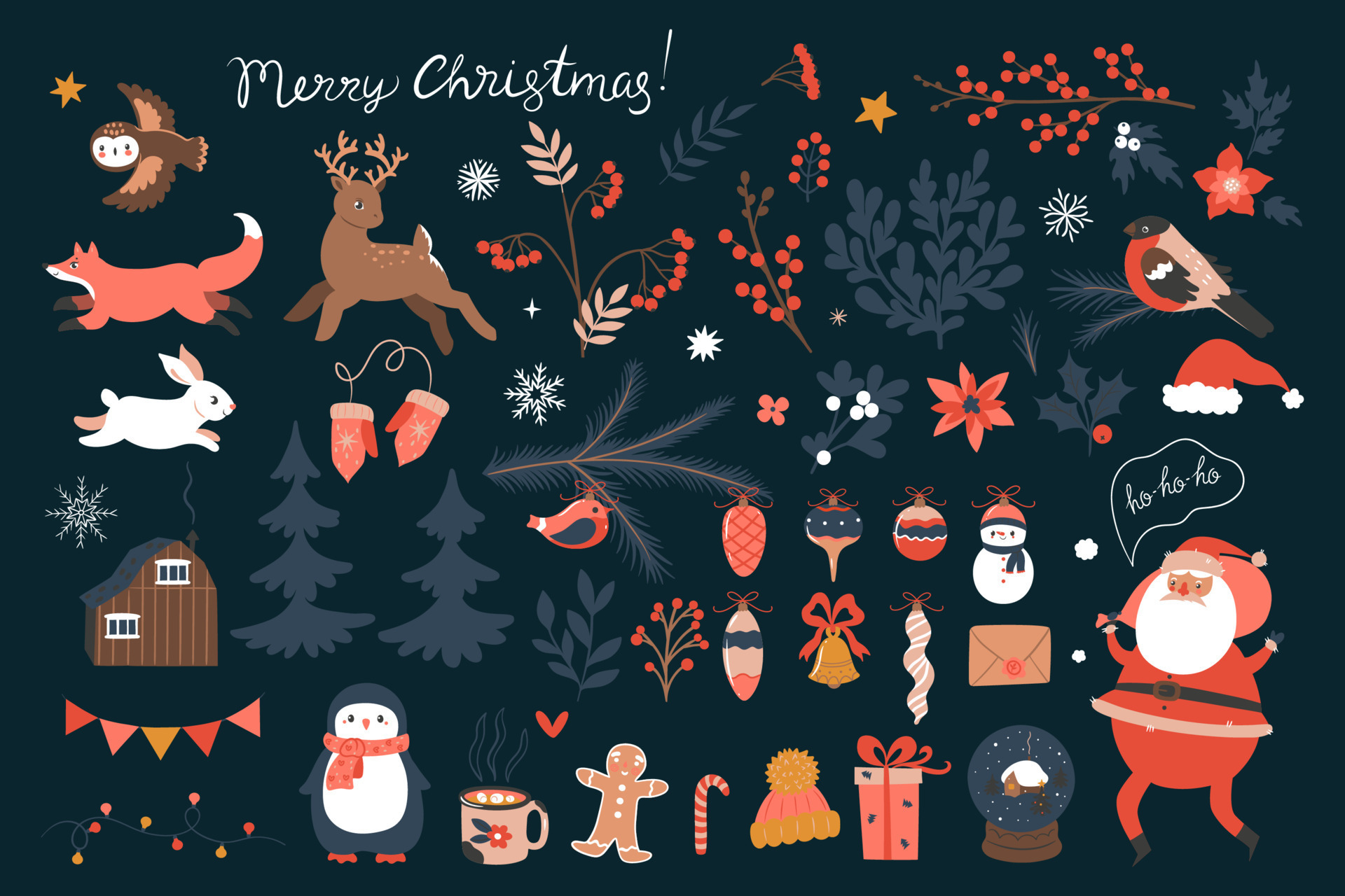 Winter Collection Vector Art, Icon, and Graphics for Free Download