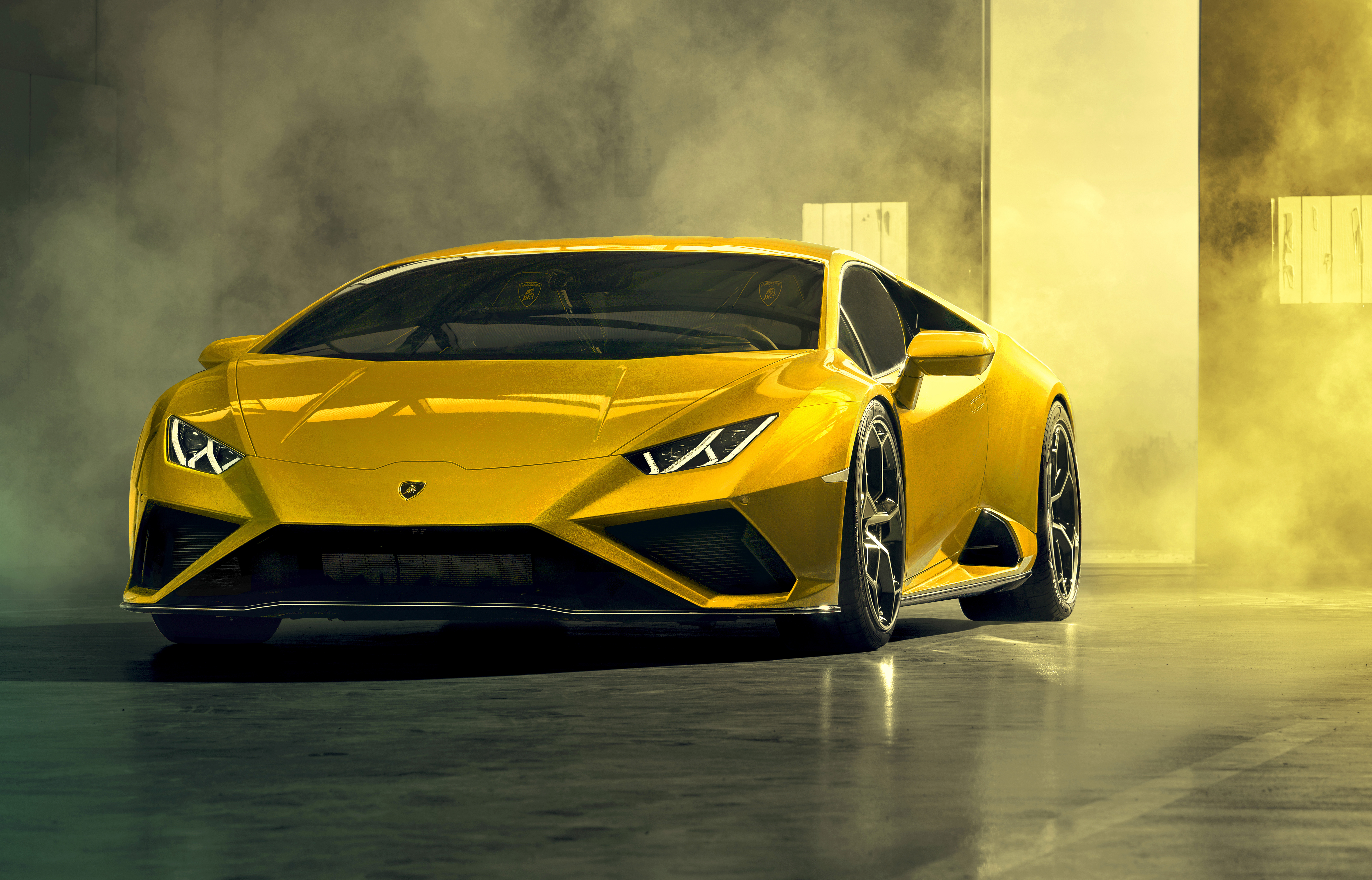 Lamborghini Huracán Evo HD Wallpaper and Background