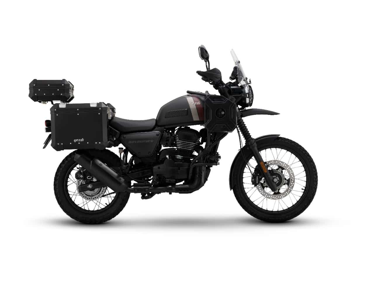 Yezdi Adventure, Scrambler, Roadster in picture