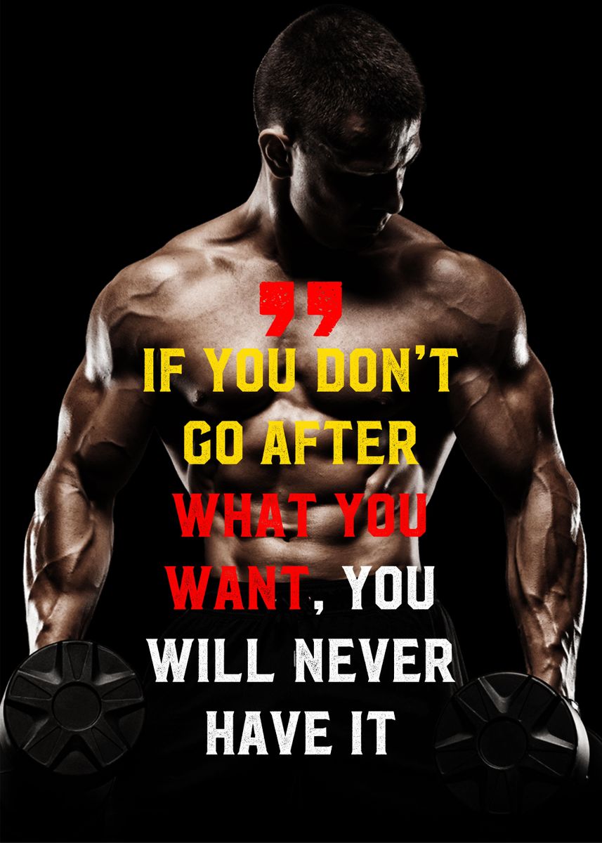 gym motivation quotes' Poster