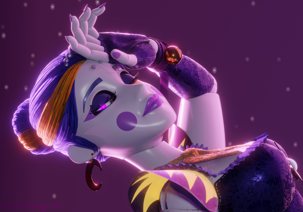 ArtStation - Ballora Sister Location Own Design