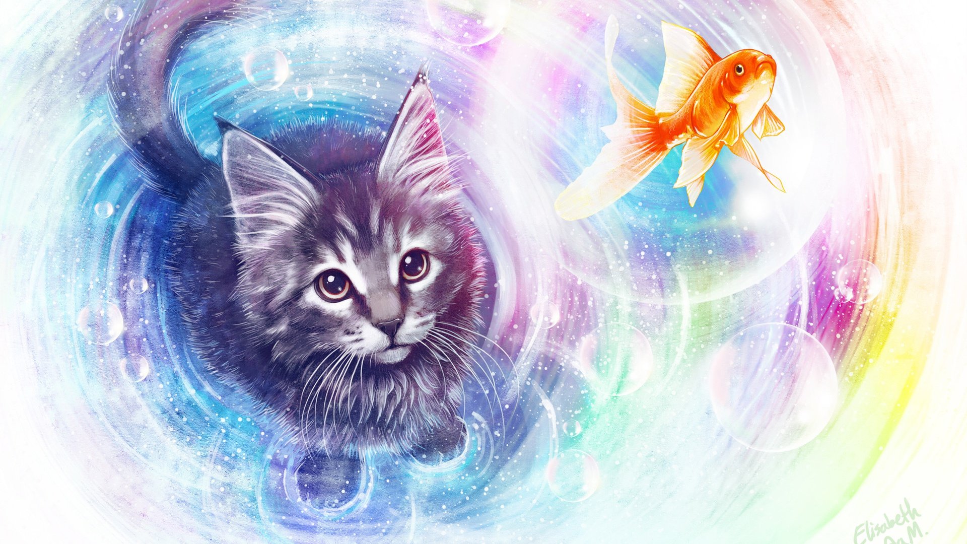 Fantasy Cat HD Wallpaper and Background