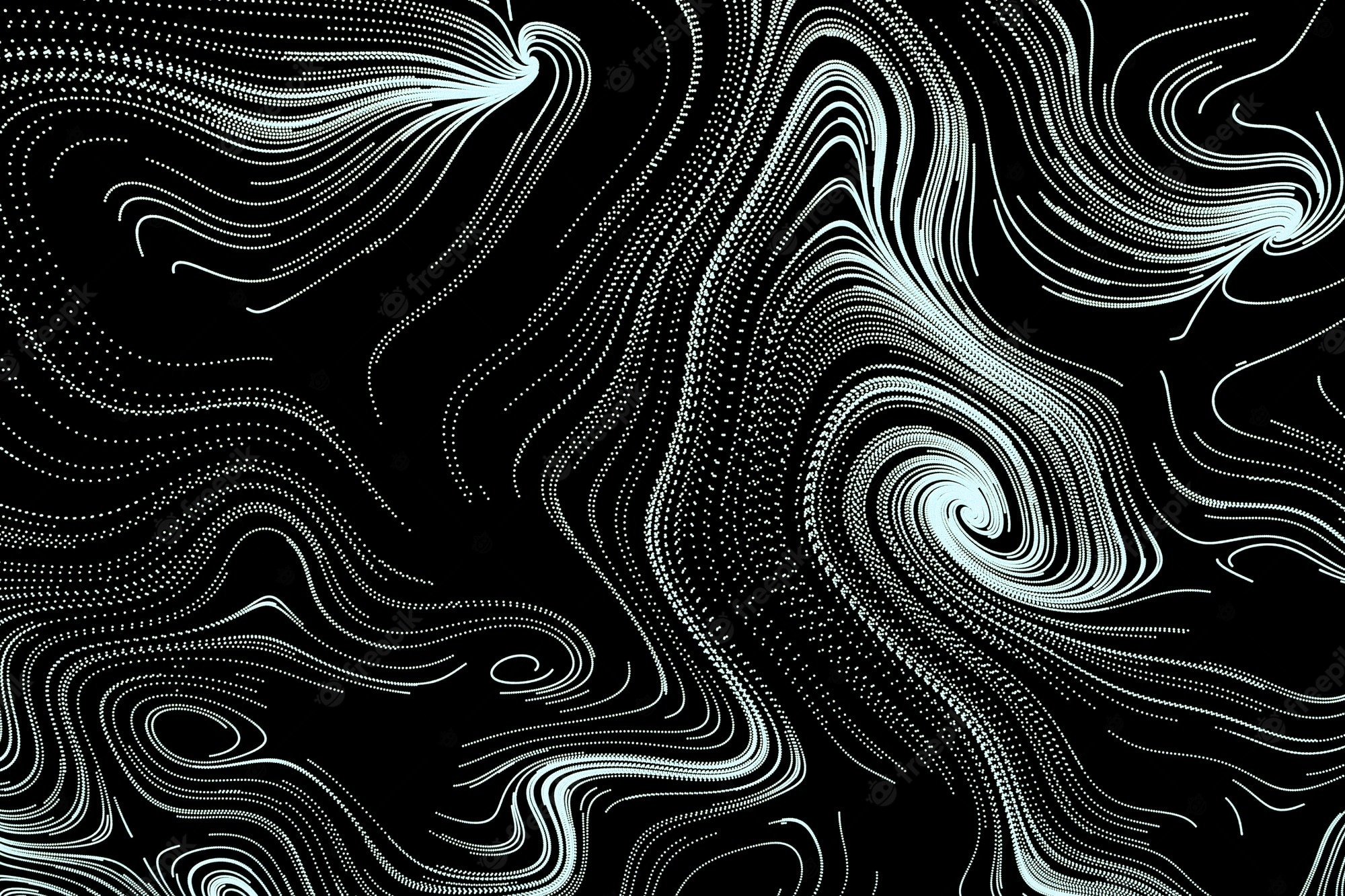 black and white swirl wallpaper engine