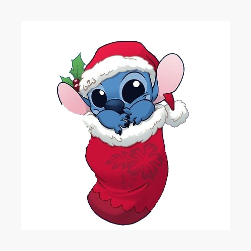 Christmas stitch Poster