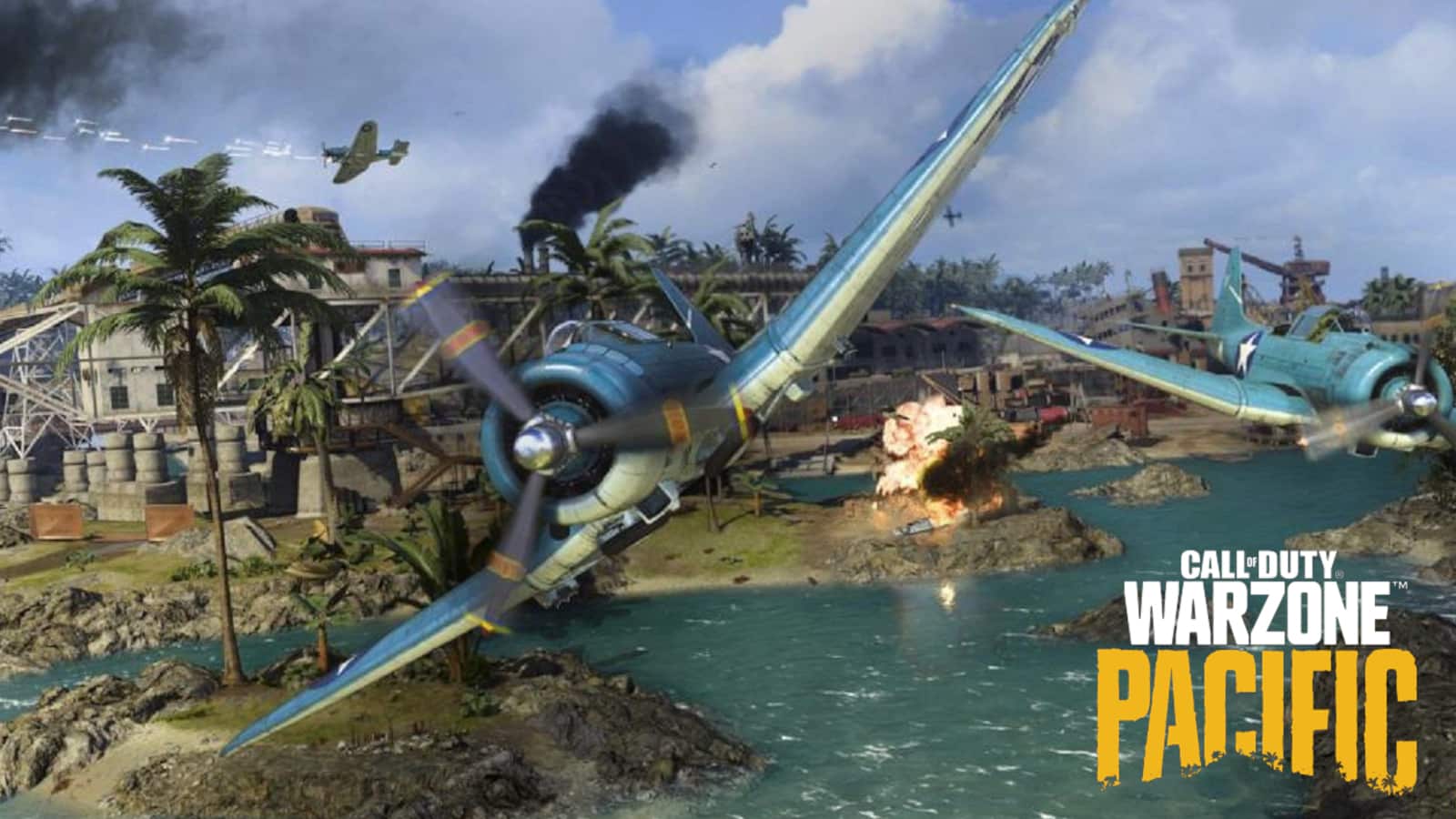 New Warzone Pacific Trailer Showcases Plane Dogfighting & Anti Aircraft Weaponry