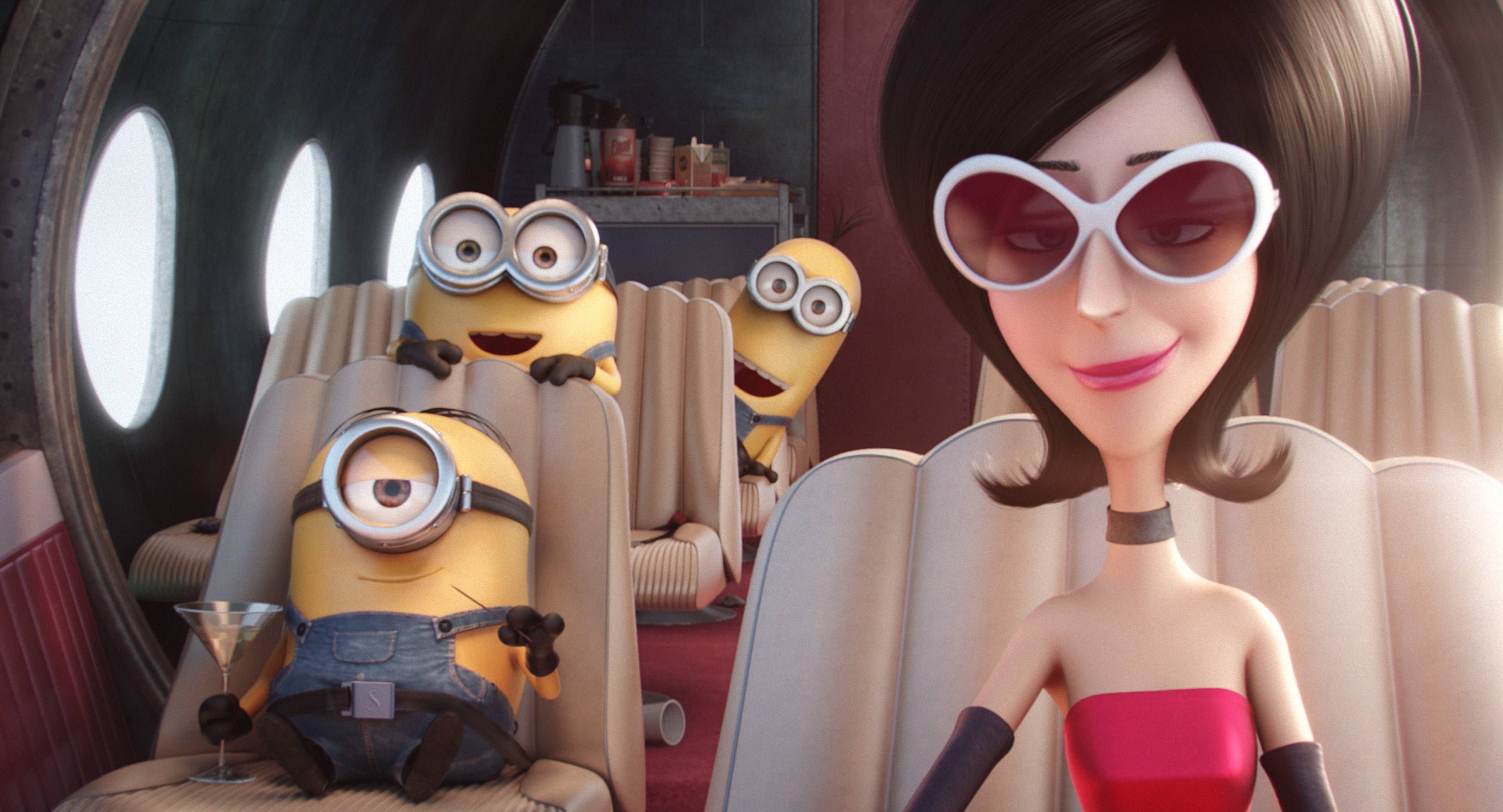 Download Minions With Scarlet Overkill Wallpaper