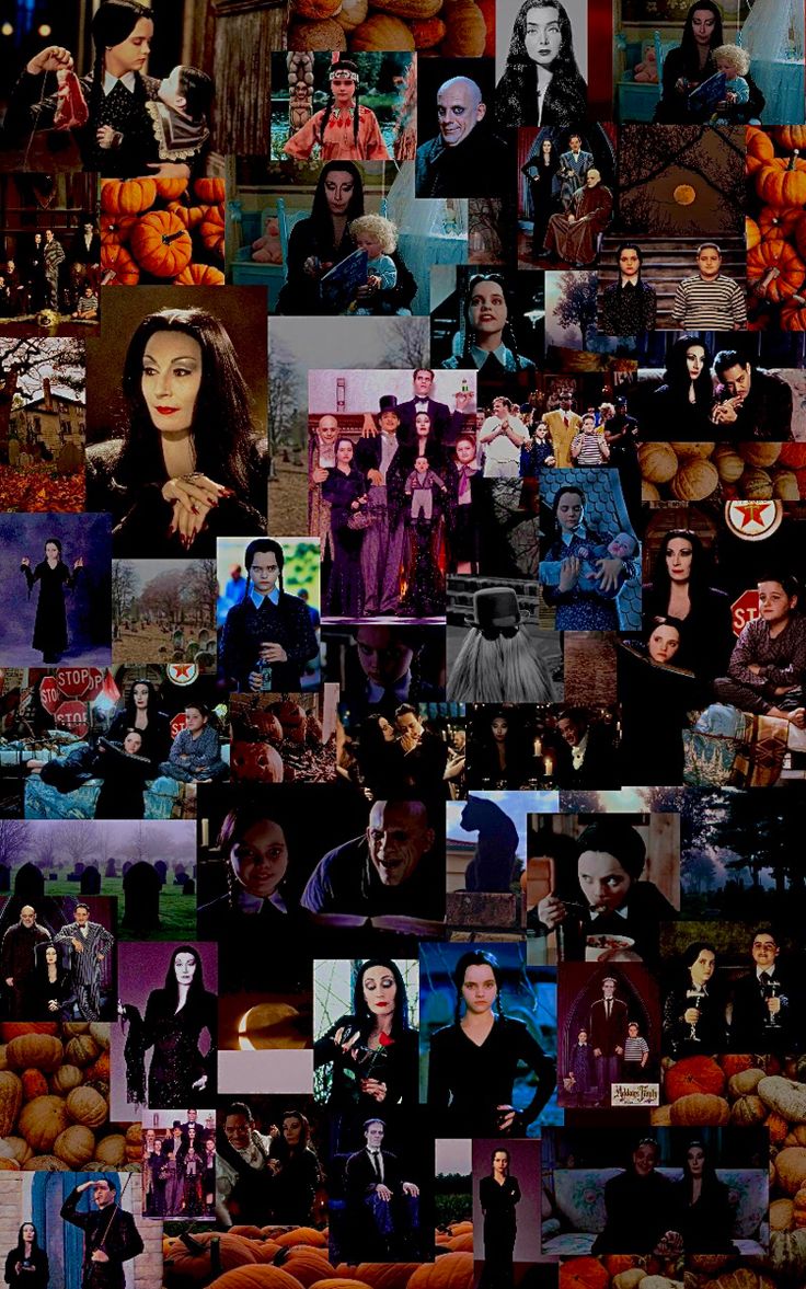 Addams Family Collge Wallpaper
