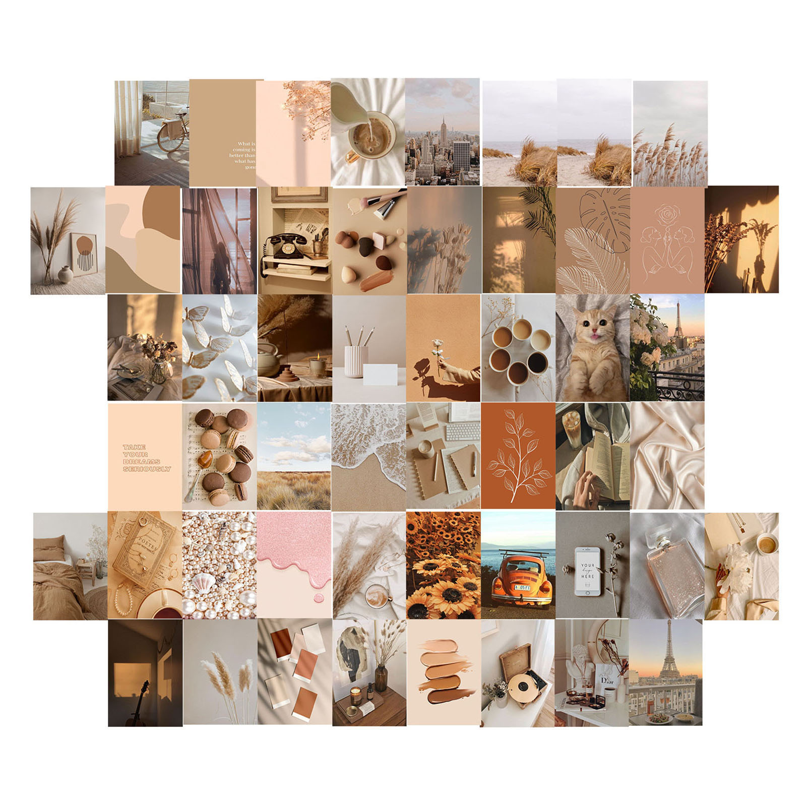 Pieces Wall Collage Kit Aesthetic Photo Art Bedroom Decor