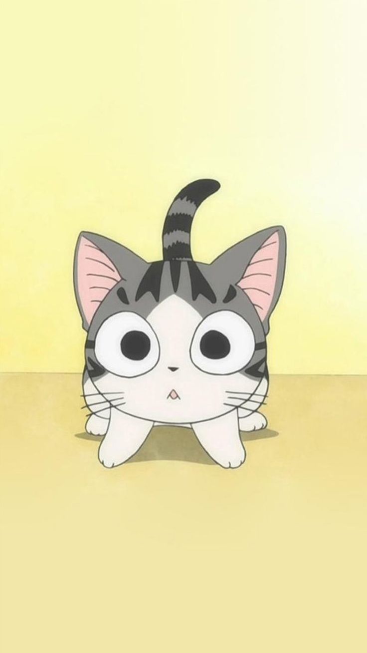 Cute Cat cartoon. Cat wallpaper, Cat drawing, Cute cats