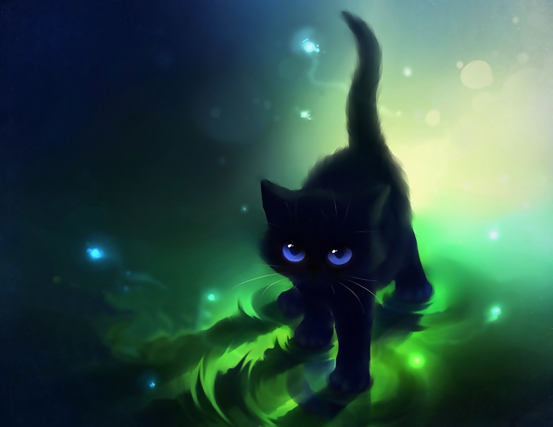 Cute Cartoon Cat