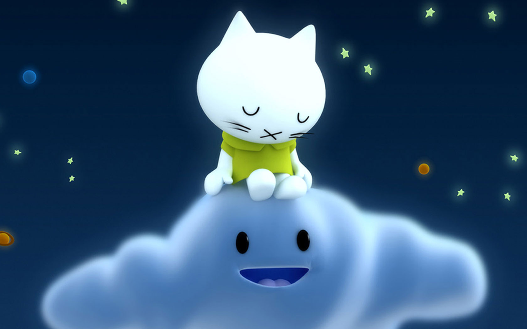 Cartoon Cat Wallpaper