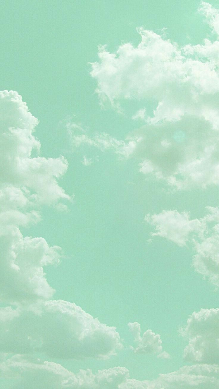 Mint Green Wallpaper Background For iPhone