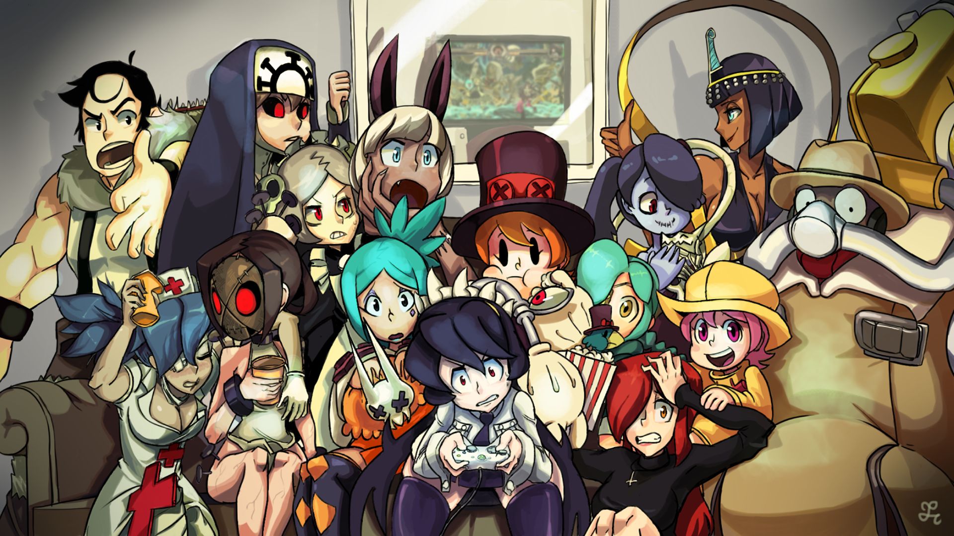 Download Peacock (Skullgirls) wallpaper for mobile phone, free Peacock ( Skullgirls) HD picture