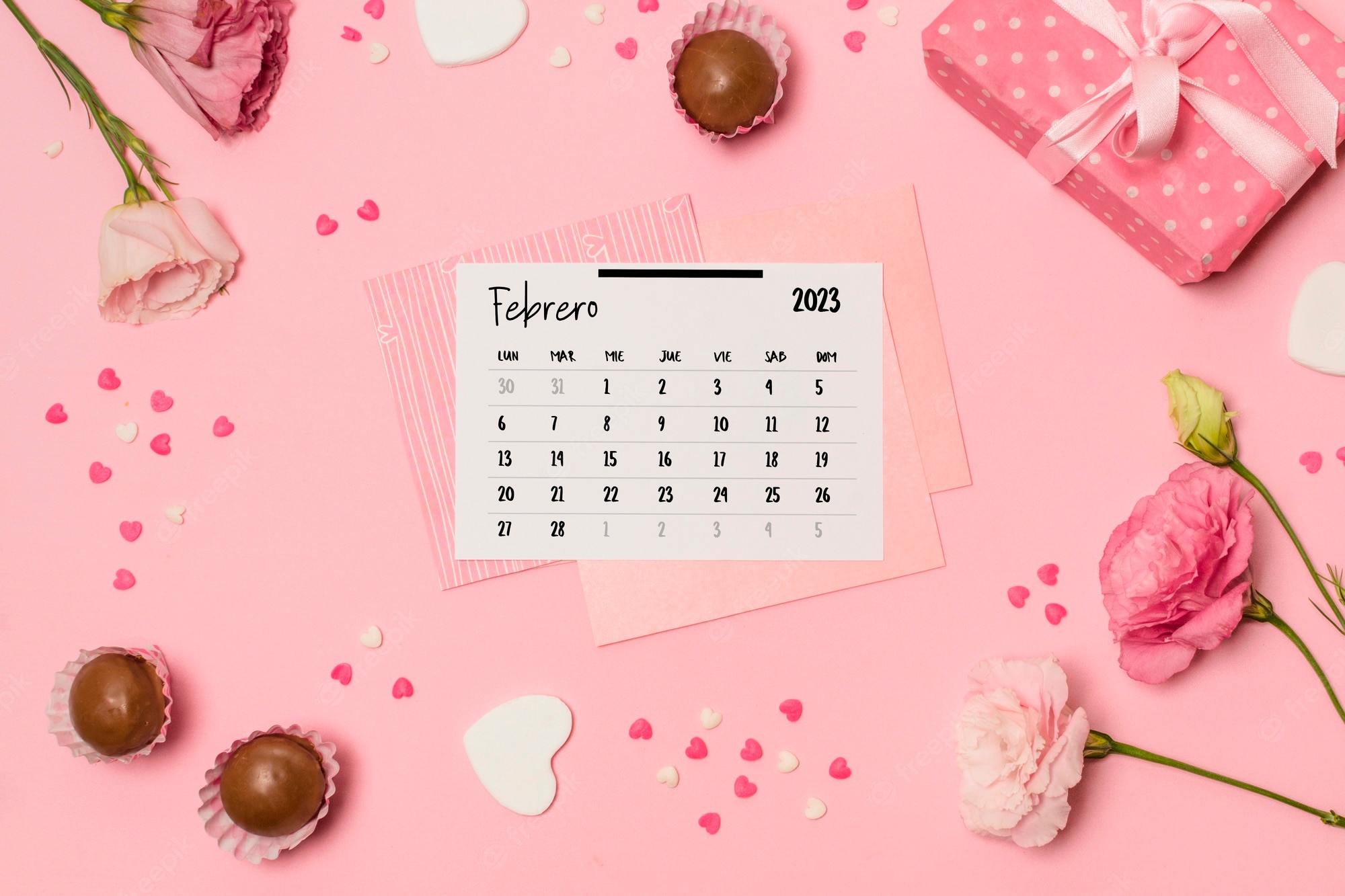 February 2023 Desktop Wallpaper Calendar - Calendarlabs: Download Your ...