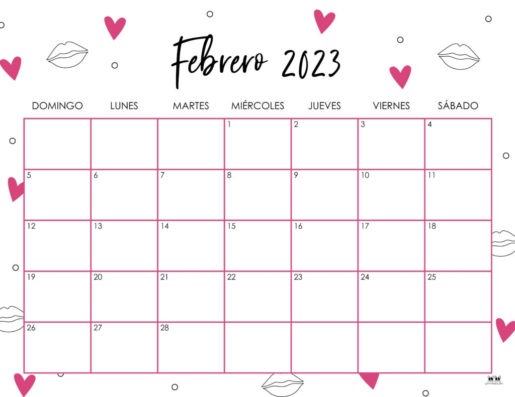 February 2023 Calendars FREE Printables