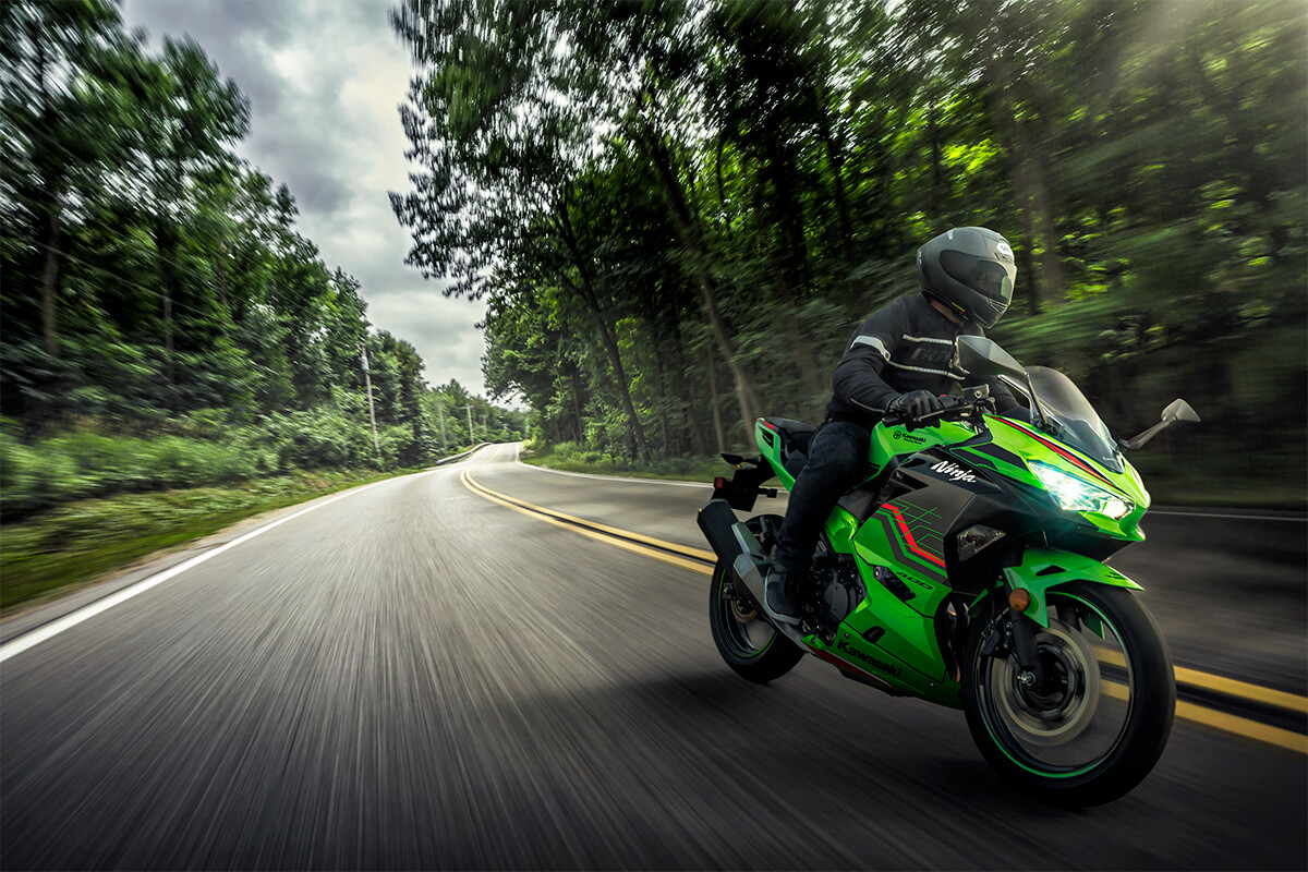 New 2023 Kawasaki Ninja 400 ABS KRT Edition. Motorcycles In Festus MO. K 8375 Lime Green / Ebony