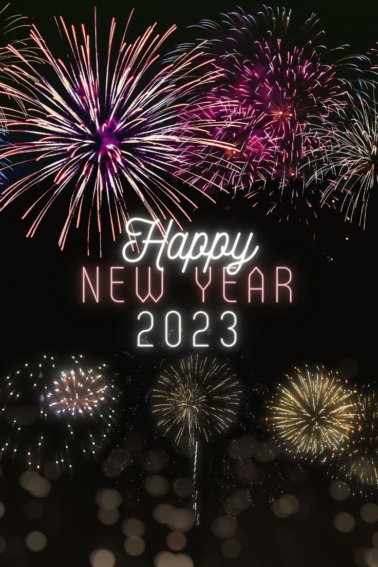 Happy New Year 2023 Image.happy new year 2023 design.happy new year 2023 wallpaper. Happy new year image, Happy new year fireworks, Happy birthday wishes image