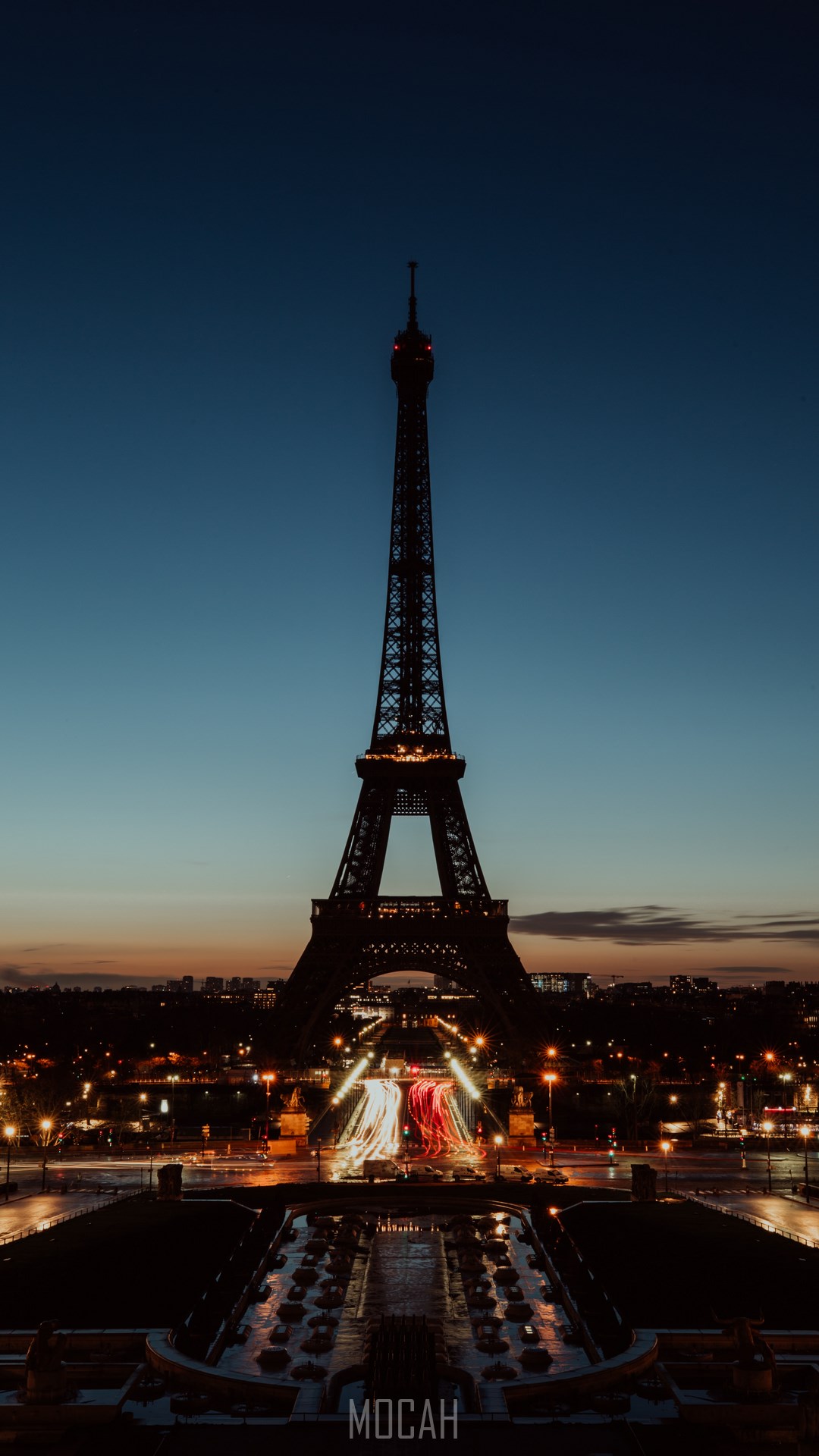Eiffel Tower, Tower, Landmark, Night, Architecture, Xiaomi Mi Max background, 1080x1920 Gallery HD Wallpaper