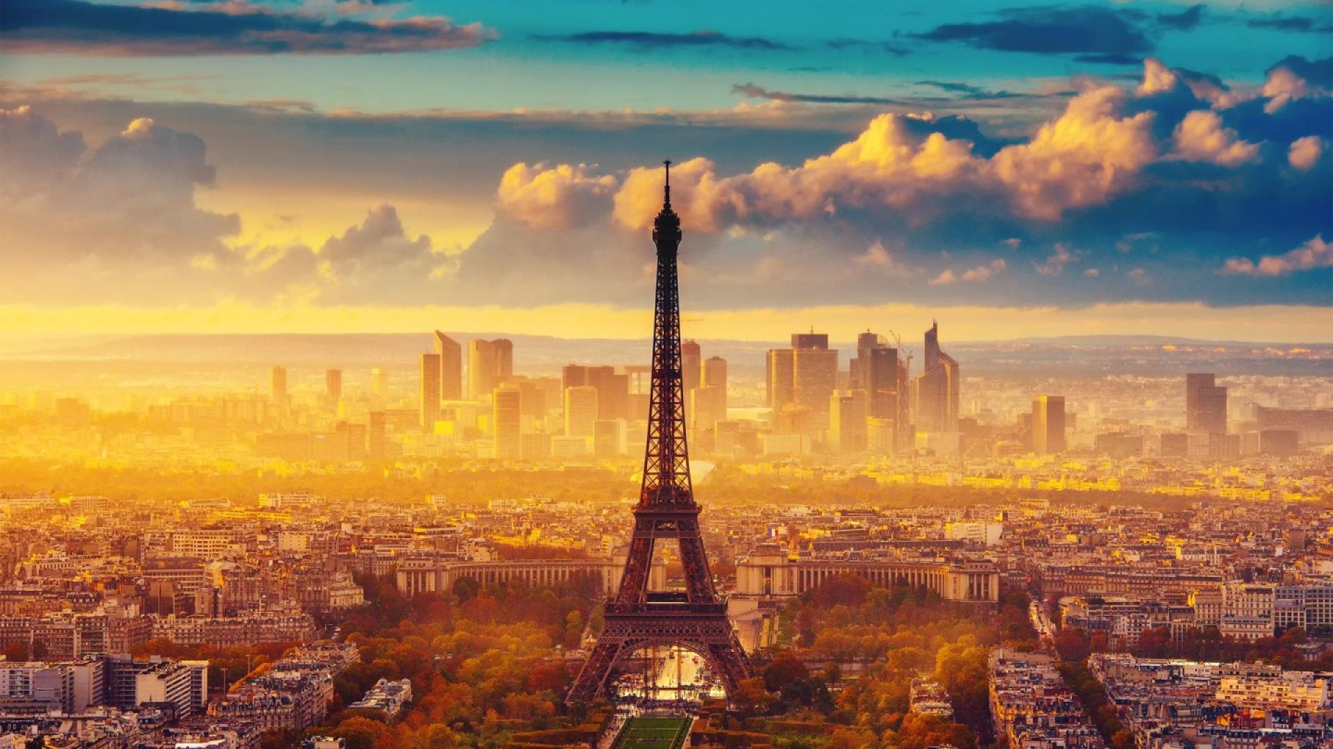 Eiffel Tower Wallpaper. HD Background Image. Photo