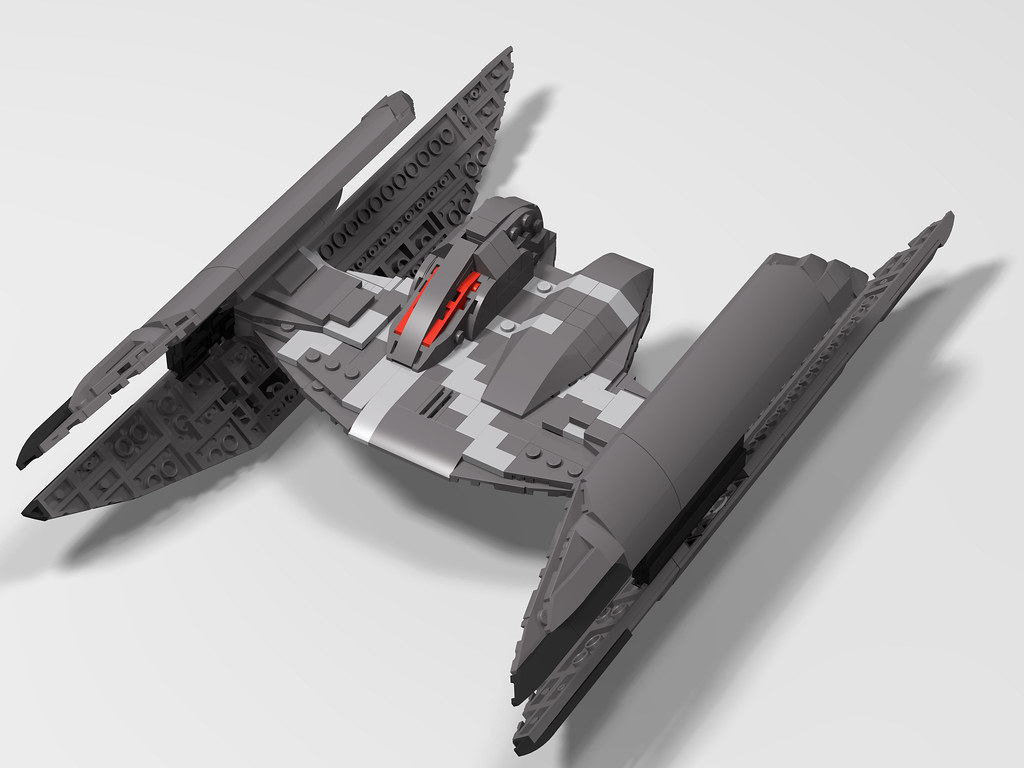 Hyena Bomber Final. Minifig Scale Hyena Class Bomber Fligh