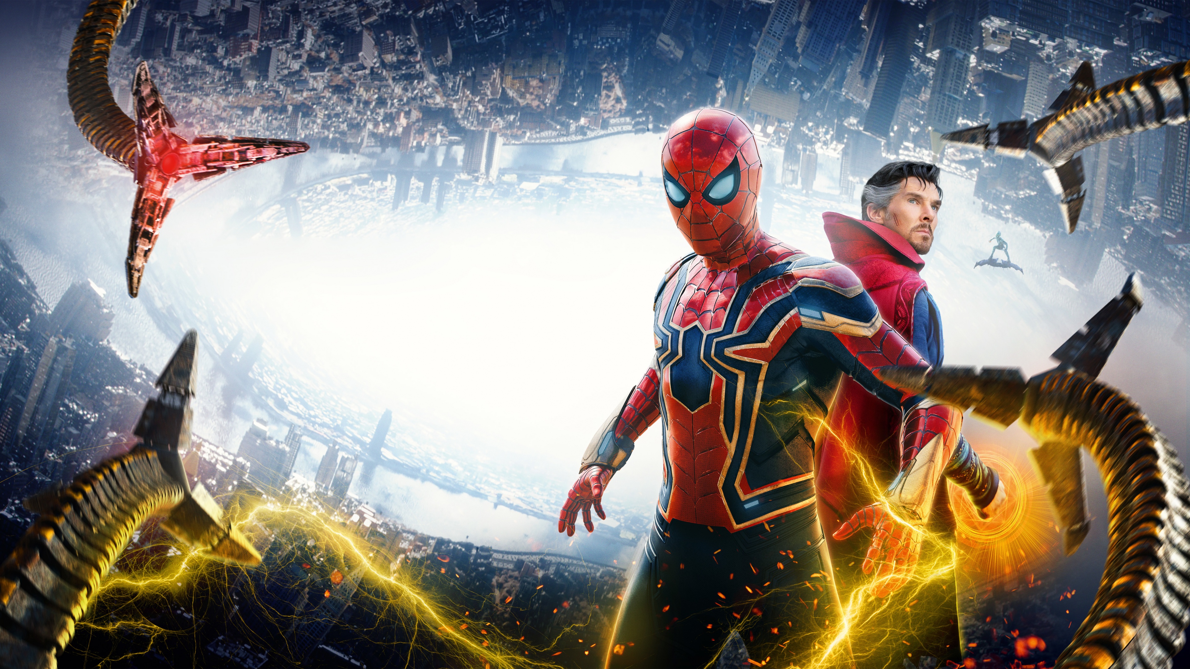 No Way Home Wallpaper 4K, Doctor Strange