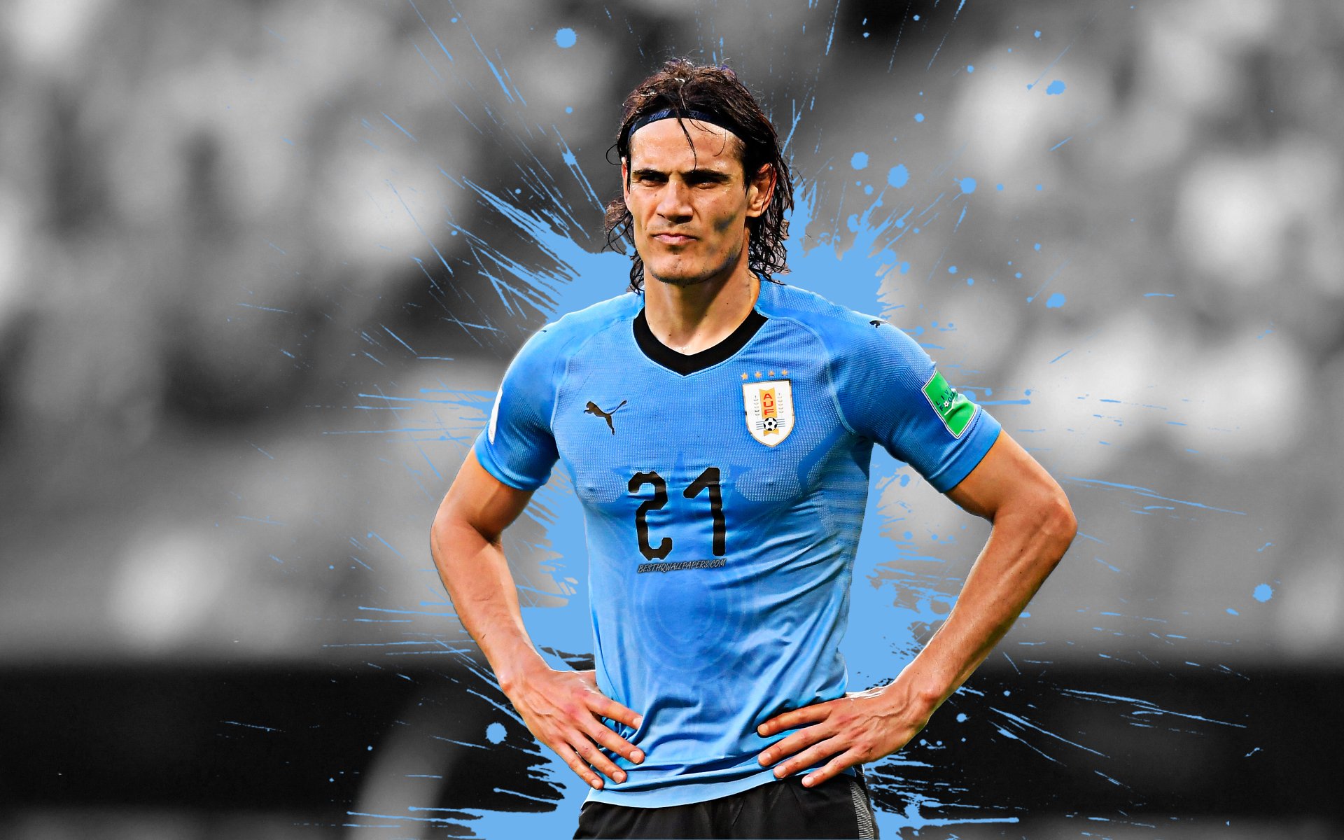 Edinson Cavani 4k Ultra HD Wallpaper
