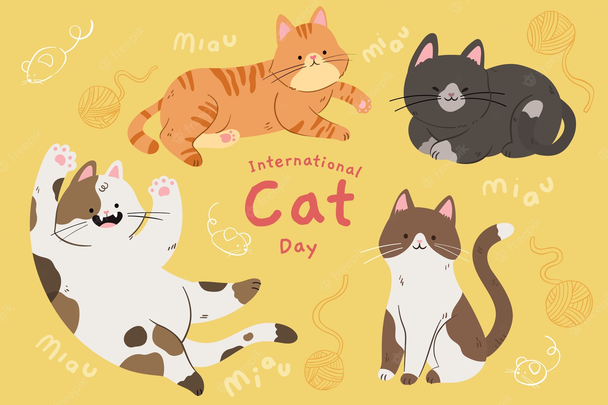 Cat wallpaper Image. Free Vectors, & PSD