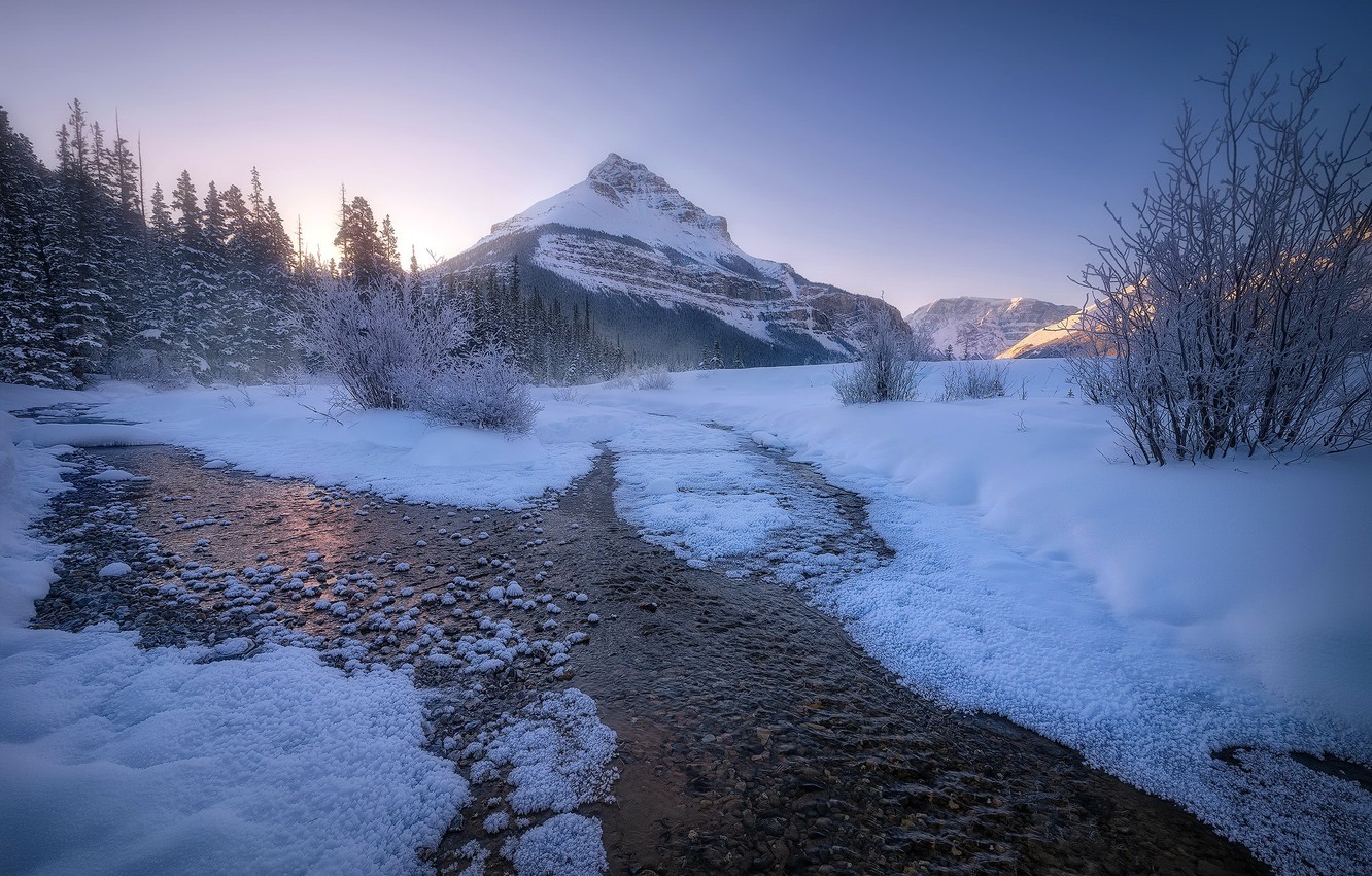 Canadian Winter Landscape Wallpapers - Wallpaper Cave