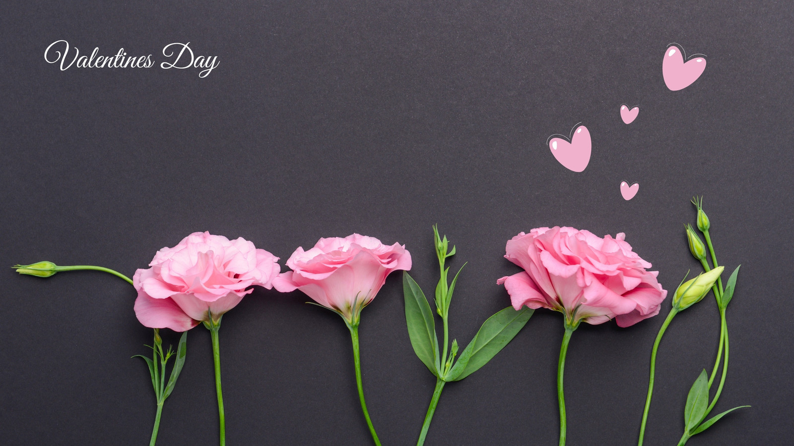 Valentine's Day Zoom virtual background