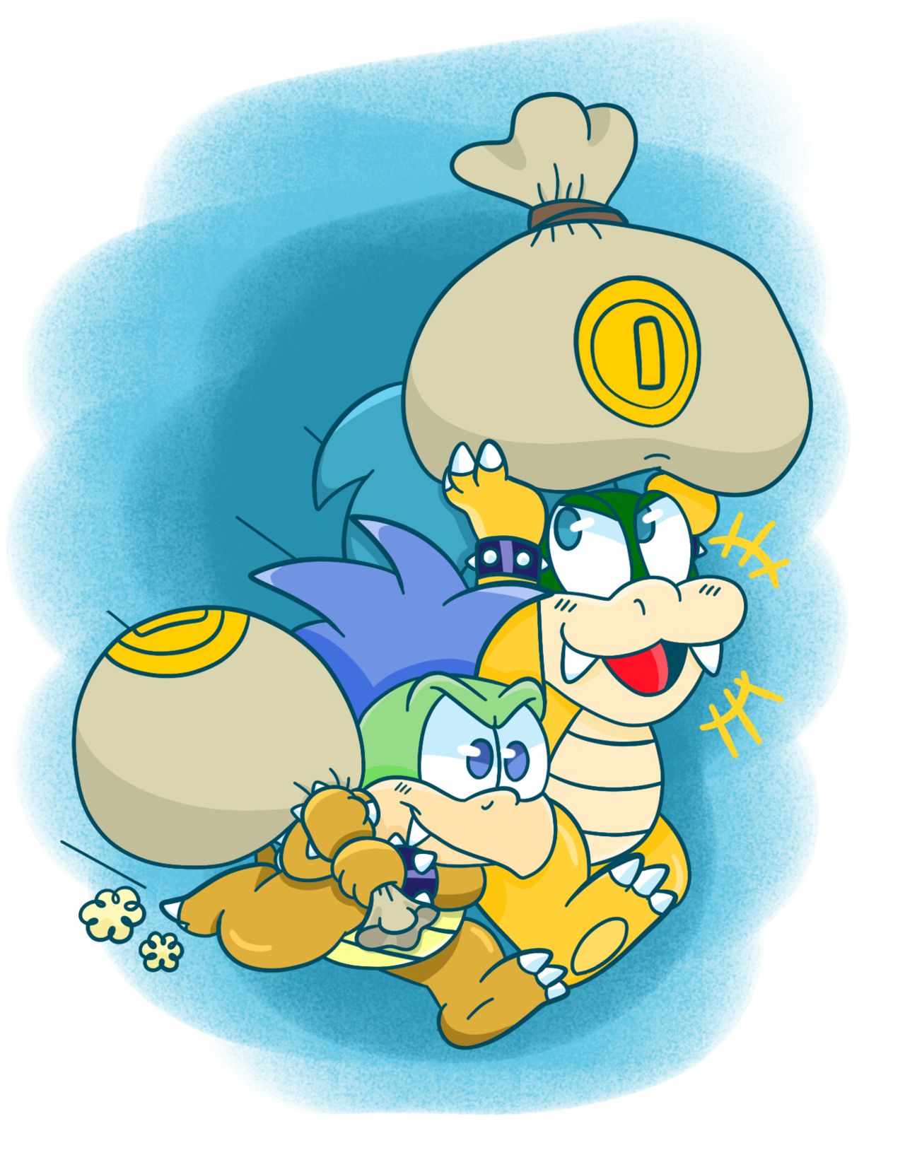 Larry Koopa ideas. larry, super mario, mario bros