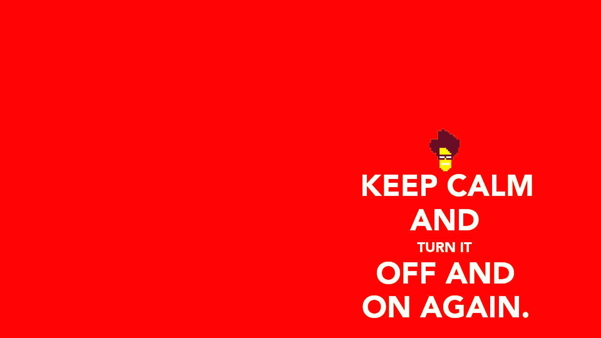 Text funny facts TV series Keep Calm and simple background IT crowd wallpaperx1080