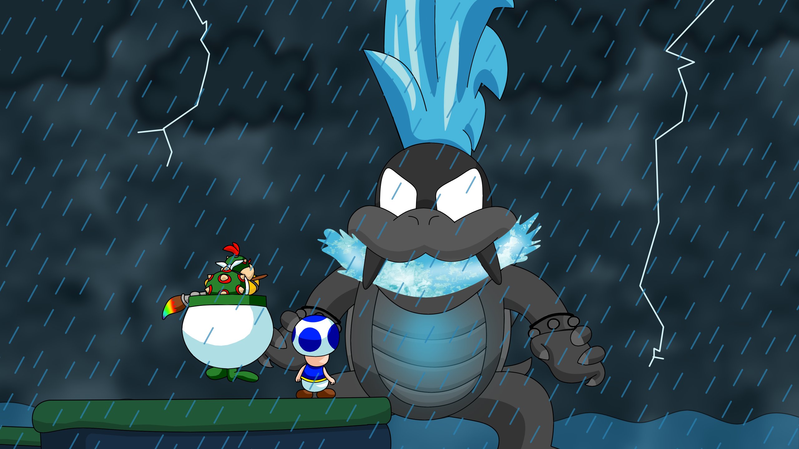 JosueCr4ft. Creator of Larrette Koopa: Larry's Fury. It can be the same as Bowser's Fury only that you will now have to play with Toad in a new