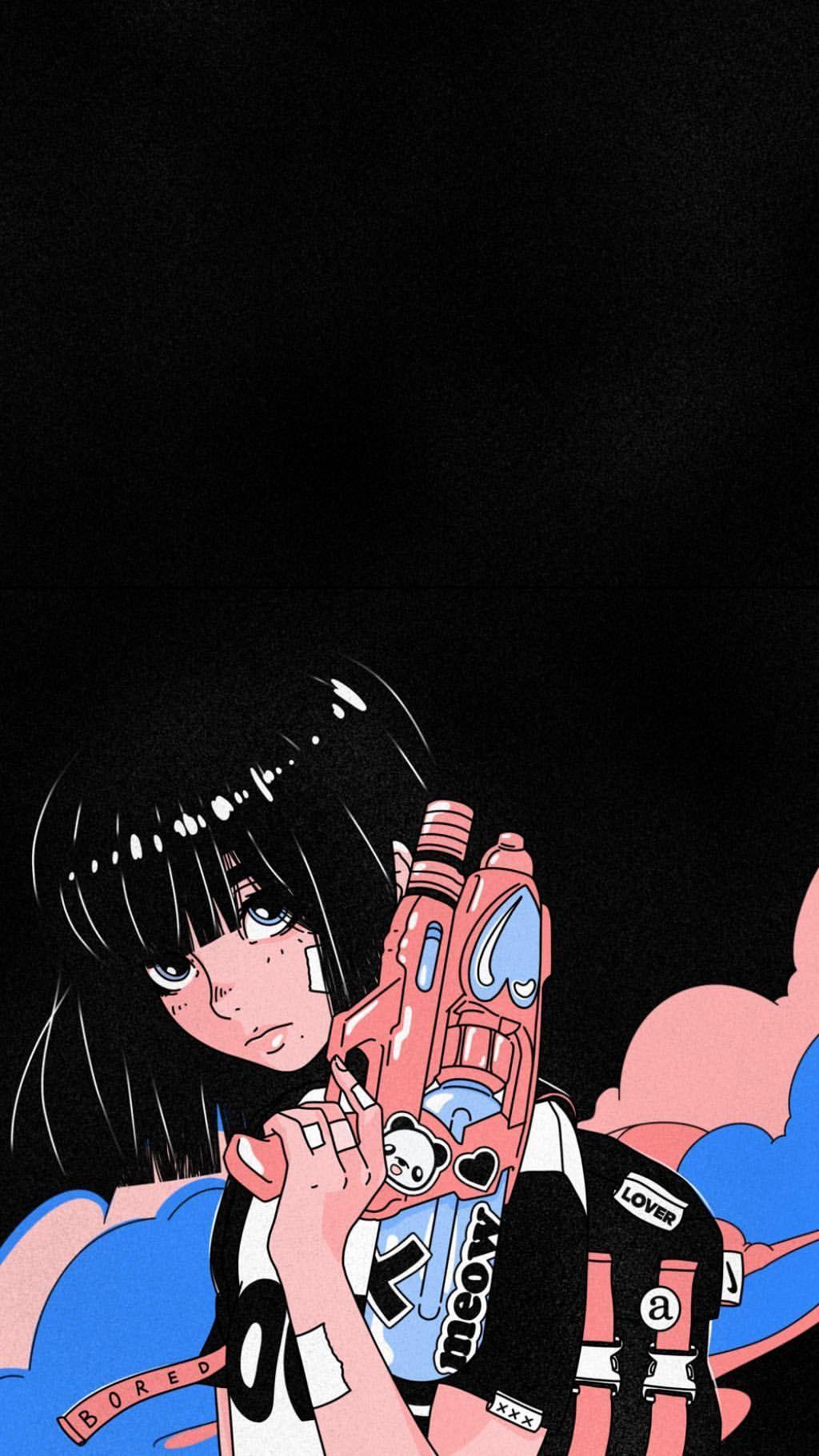 Aesthetic Anime Girl Wallpaper HD