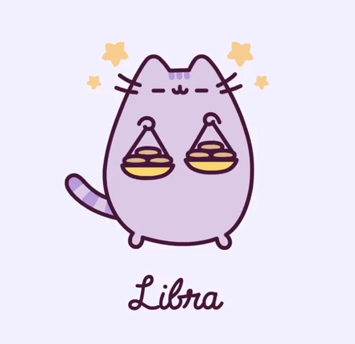 Libra ♎️. Pusheen plushie, Cute cartoon drawings, Pusheen cat
