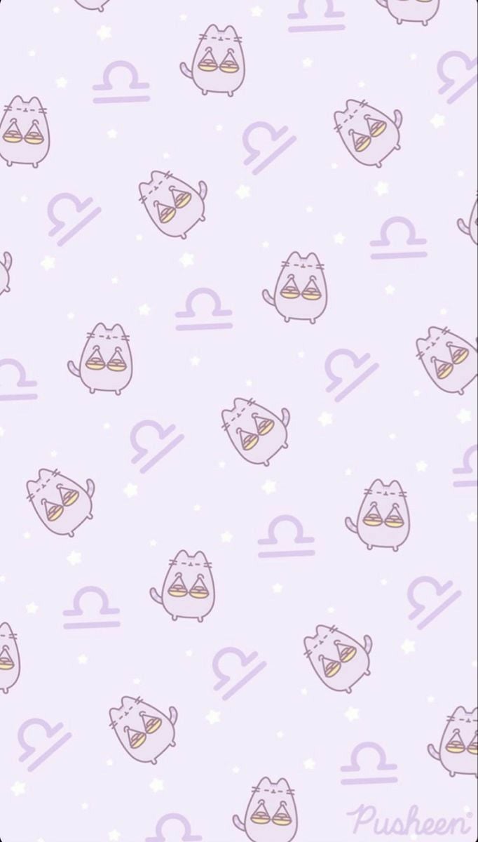 Libra Pusheen. Imagenes de pusheen, Pegatinas bonitas, Signos del zodiaco