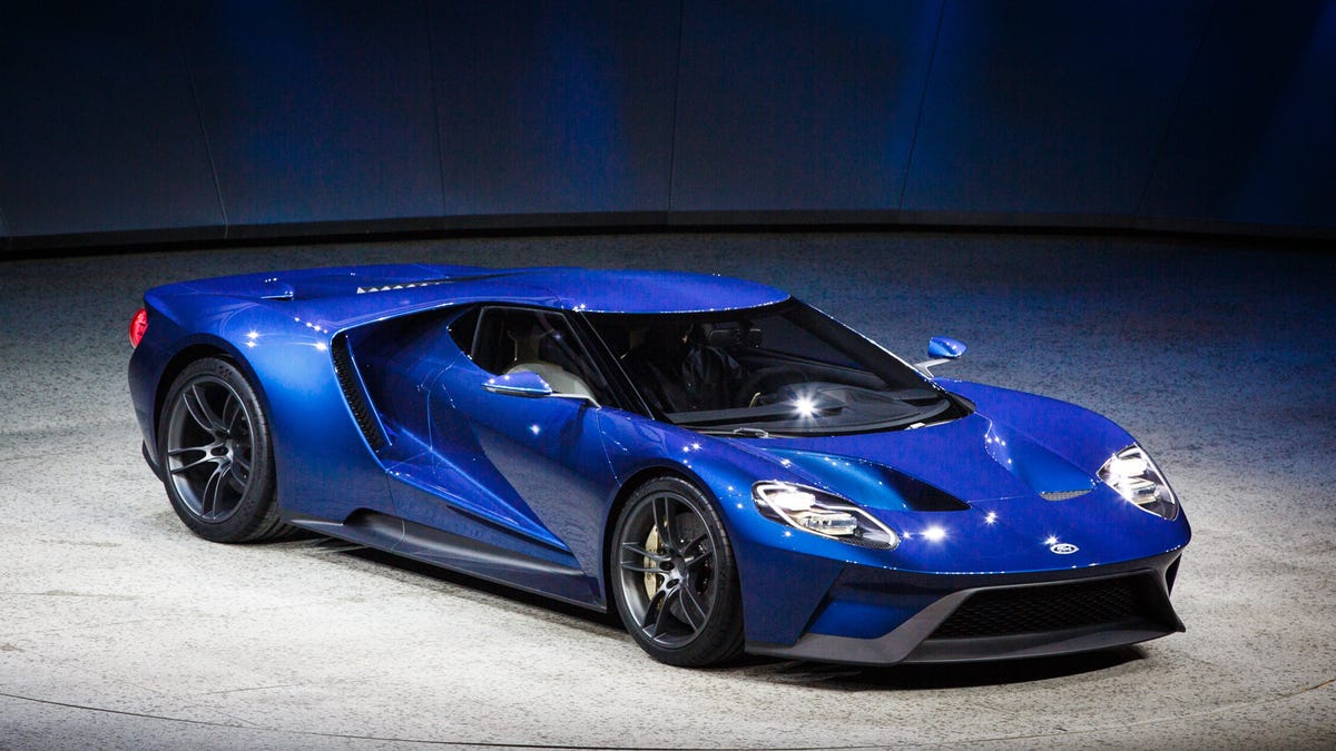 Ford GT is the sheet metal in Detroit (picture)