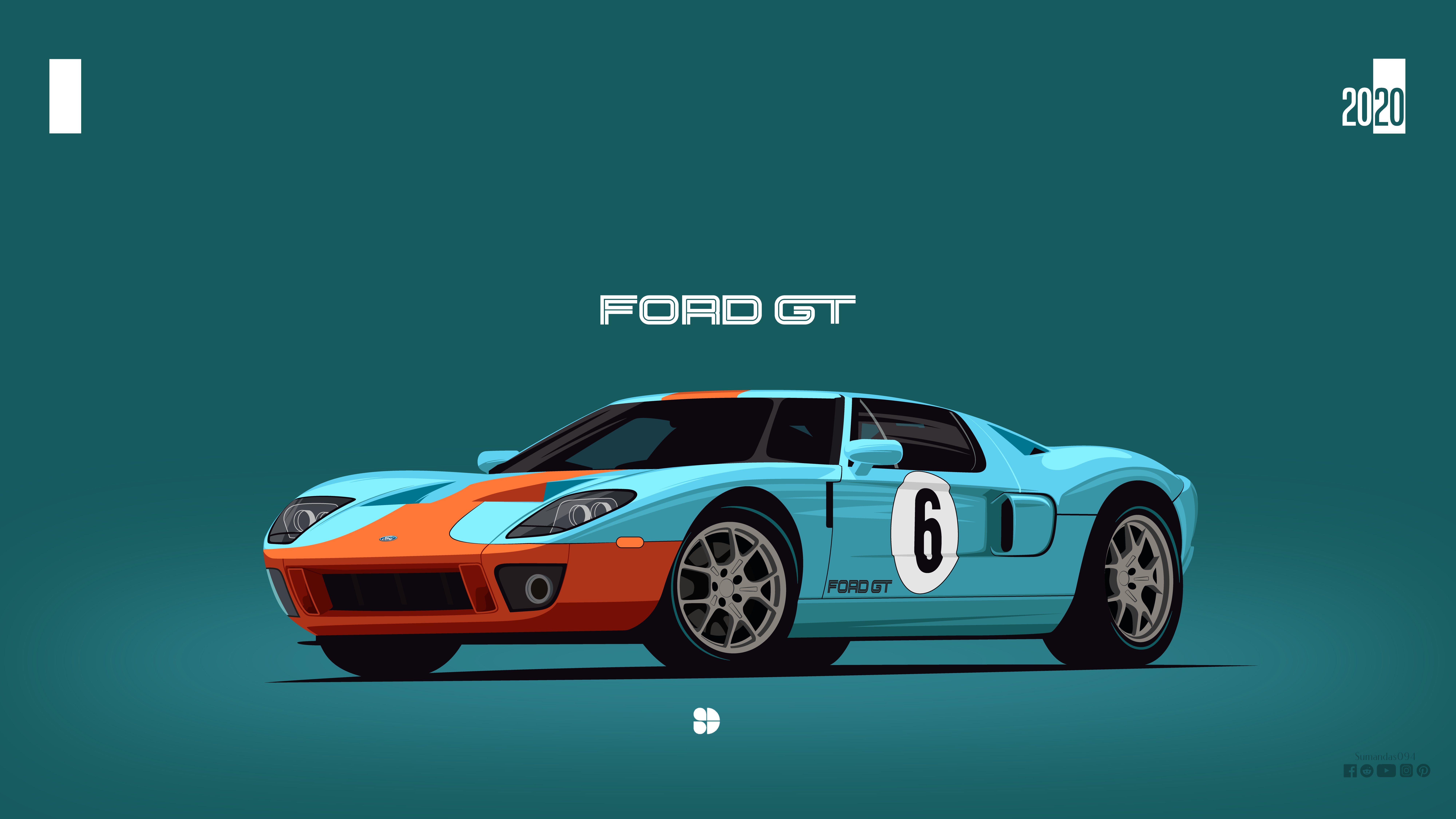 Ford GT40 HD Wallpaper and Background