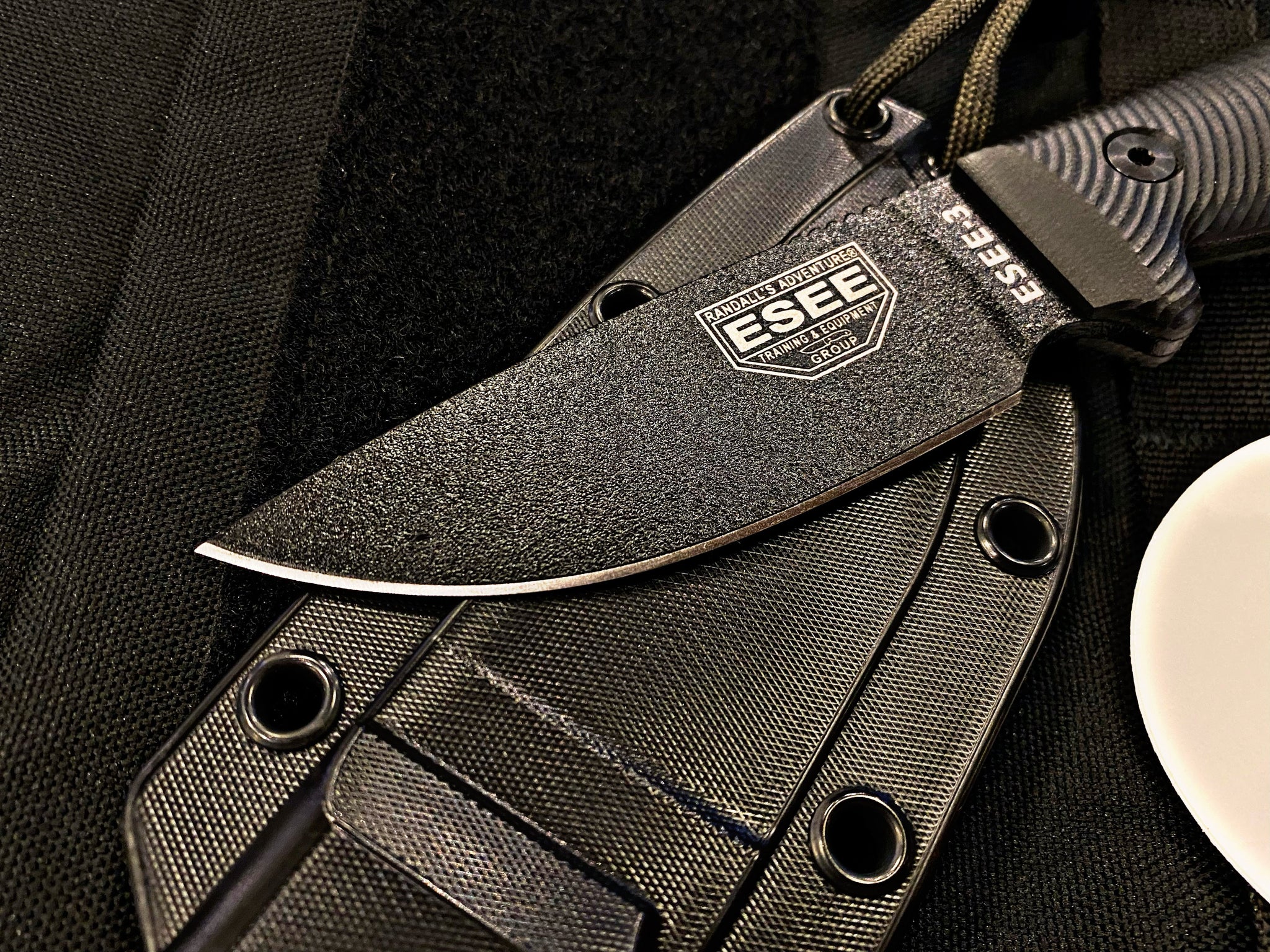 Esee Knives Esee 3 Fixed Blade Black Blade Black G10 Handle 3PMB 001. Nashville Tactical Lounge