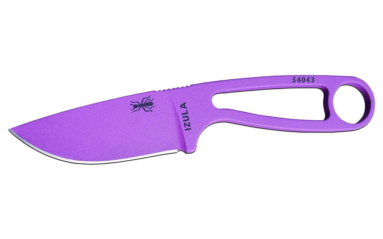 ESEE KNIVES Izula Purple Drop Point Fixed Blade Knife