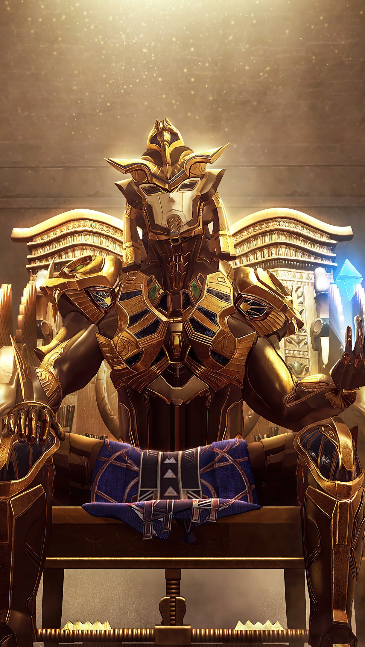 Golden Pharaoh from PUBG Wallpaper 4k Ultra HD