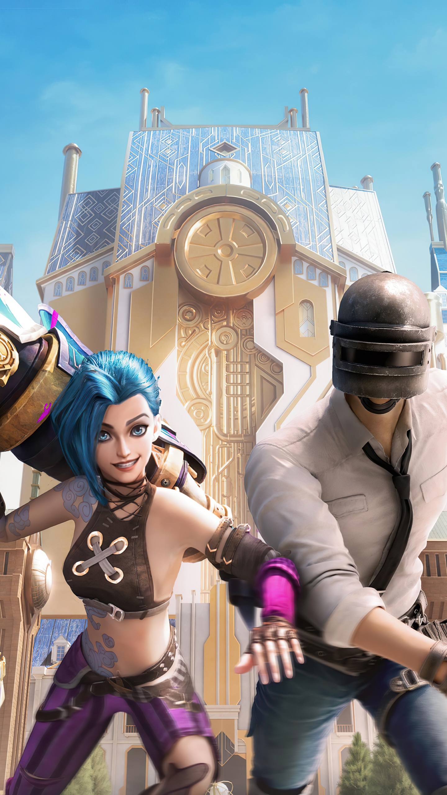 BGMI Wallpaper 4K, Jinx, PUBG, Arcane, Games